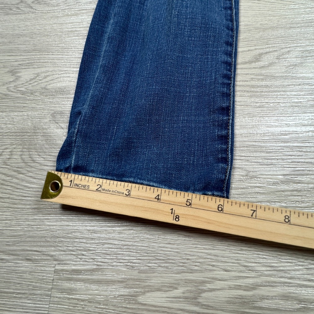 Aeropostale Mens Slim Jeans Blue 31/30 Distressed Ripped Denim Pants - Picture 2 of 11